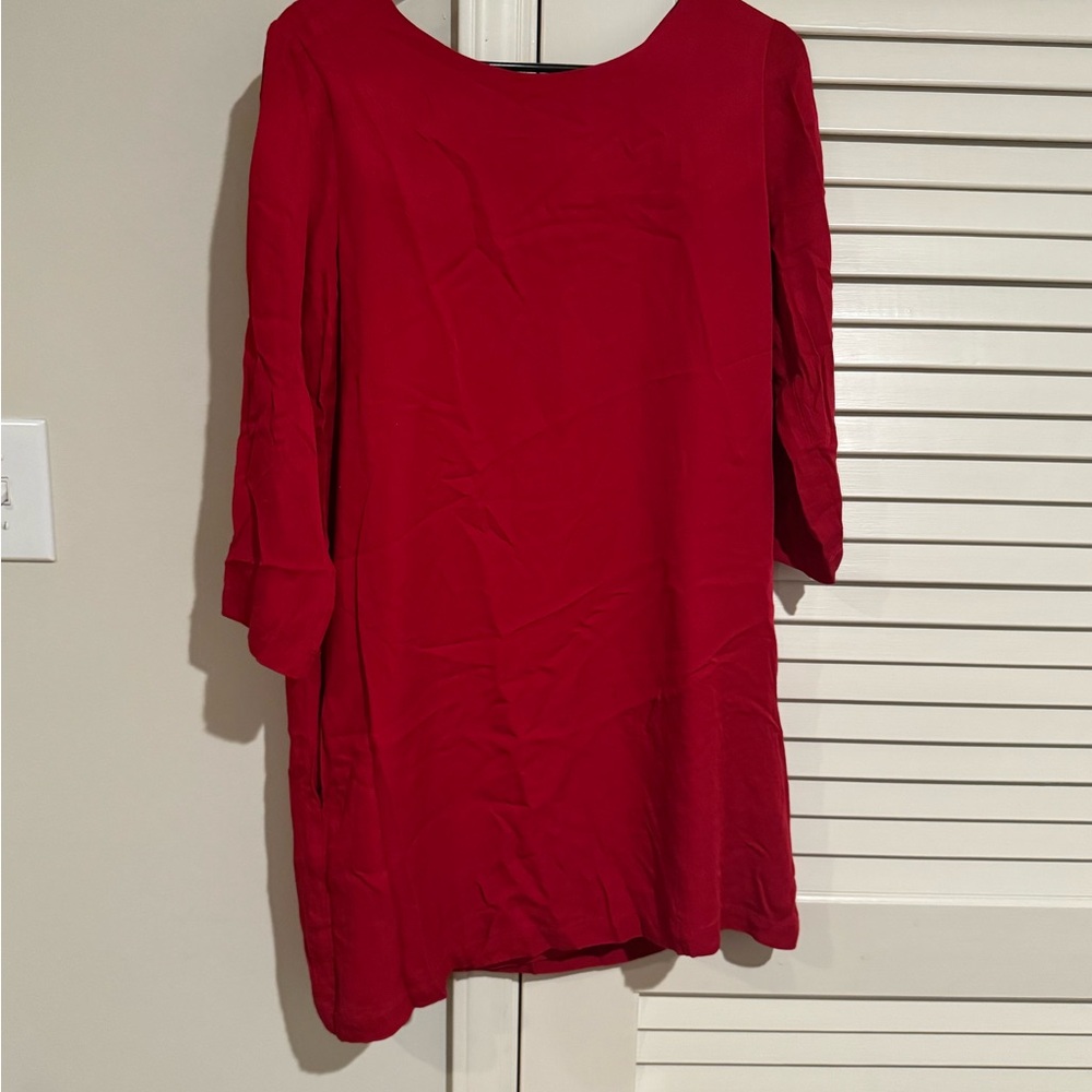 BB Dakota Vibrant Red Tunic